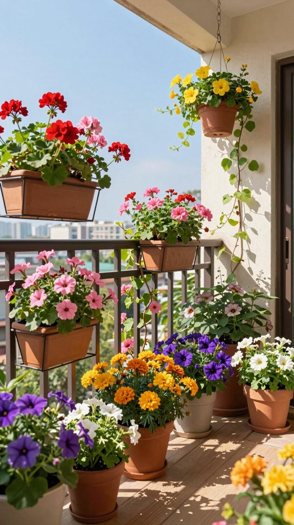 18 Balcony Flowers That Instantly Brighten Any Space 3 balcony flower selection tips