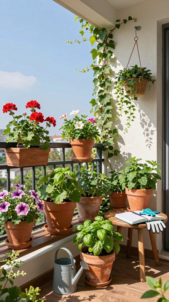 balcony garden care tips