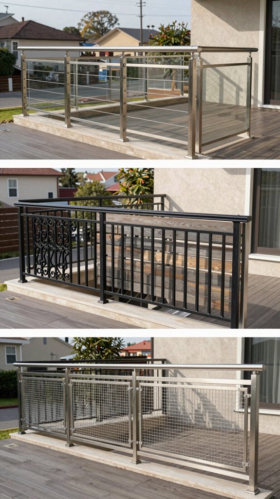 balcony railing design ideas