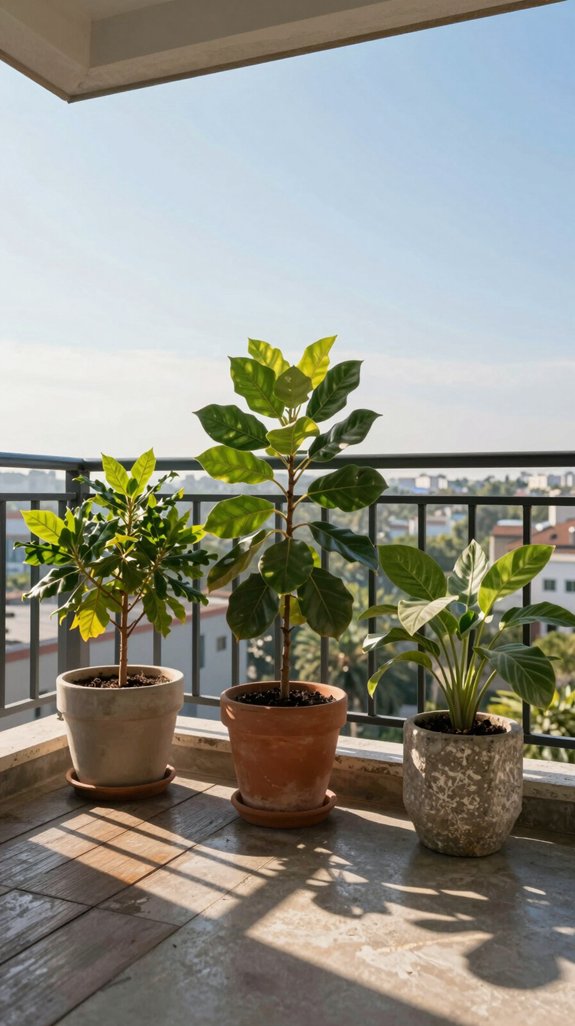 balcony shade plant needs