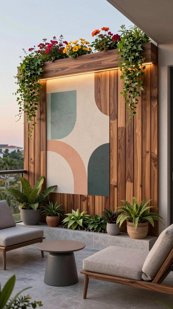 20 Balcony Wall Design Ideas for a Stunning Backdrop 20 balcony wall design inspiration
