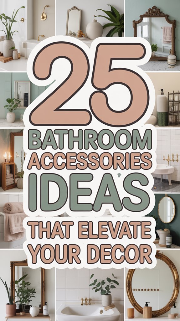 25 Bathroom Accessories Ideas That Elevate Your Decor 1 bathroom decor enhancement ideas