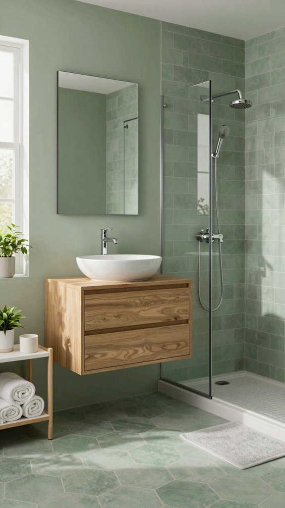24 Sage Green Bathroom Ideas for a Calm and Modern Look 12 bathroom design visual cohesion
