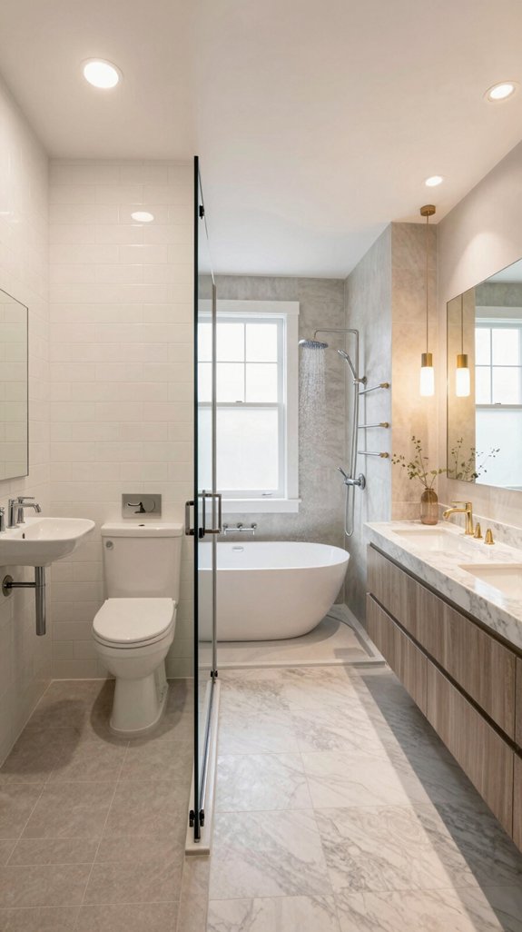 15 Bloxburg Bathroom Ideas to Build a Dream Layout 6 bathroom size design harmony