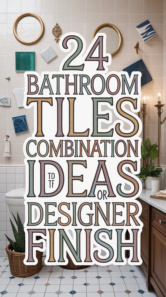 24 Bathroom Tiles Combination Ideas for a Designer Finish 1 bathroom tile design ideas