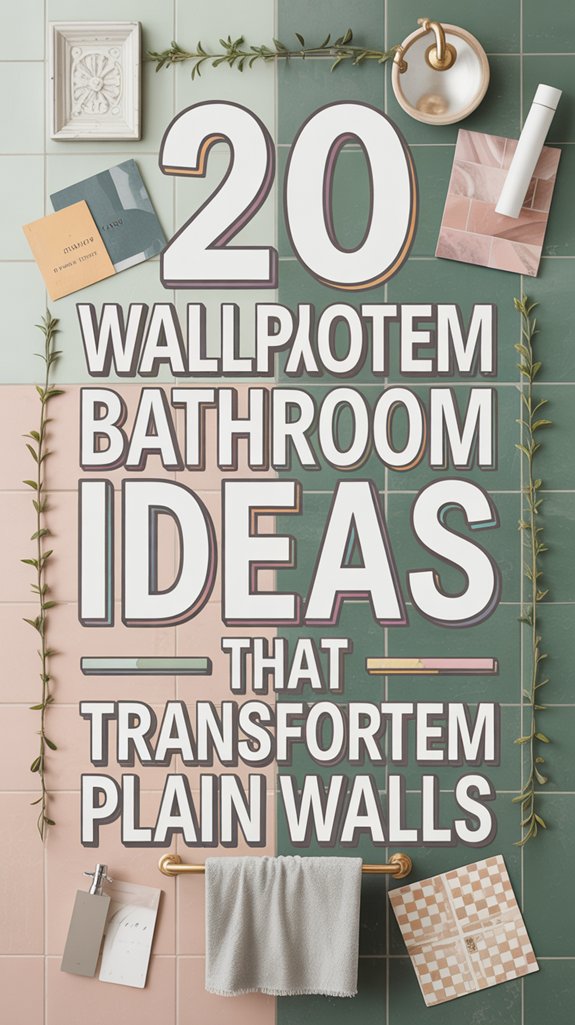 20 Wallpaper Bathroom Ideas That Transform Plain Walls 1 bathroom wallpaper design inspiration