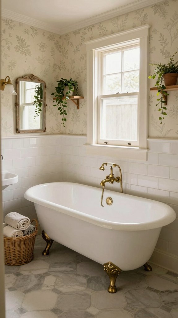 16 Cottage Bathroom Ideas Full of Charm and Warmth 6 bathtub selection for cottages