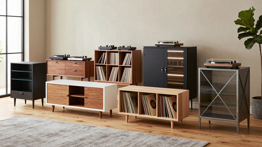 best vinyl storage cabinets
