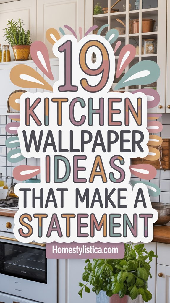 bold and stylish kitchen decor