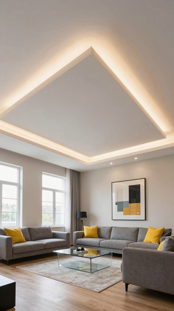 17 Living Room False Ceiling Design Ideas for Modern Homes 18 bold artistic ceiling transformations