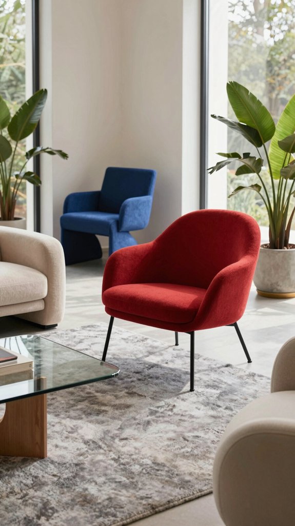 bold artistic expression chairs