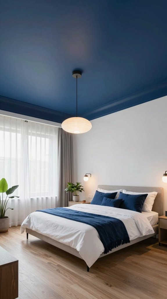 bold ceilings enhance rooms