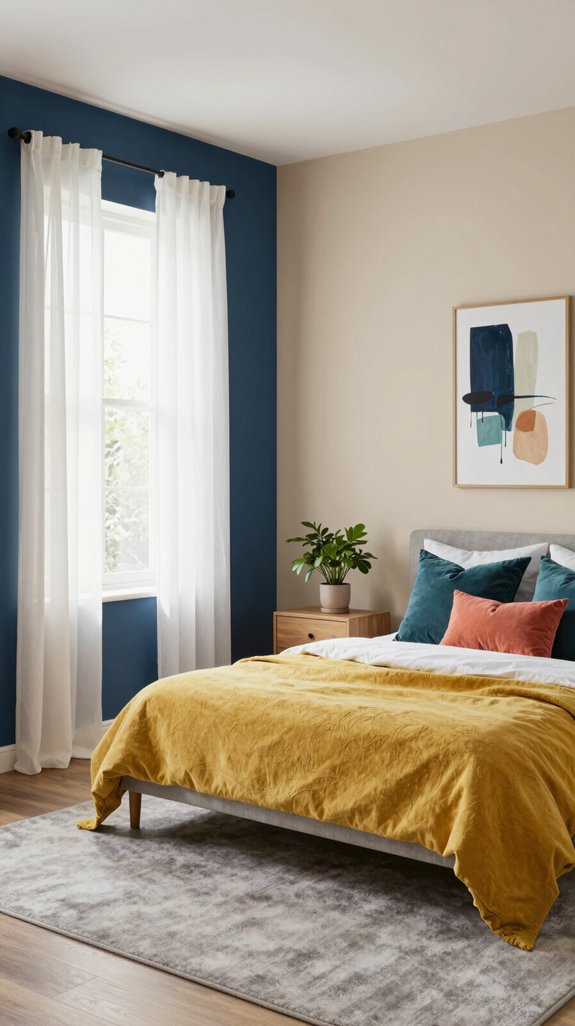 bold colors ethereal neutrals