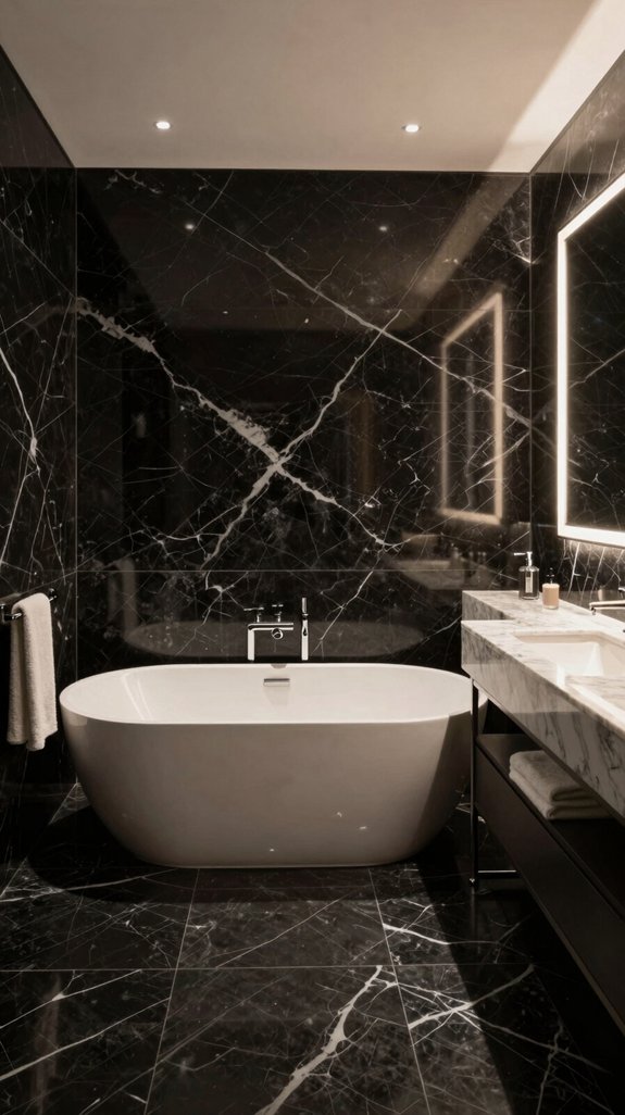 bold elegance in black