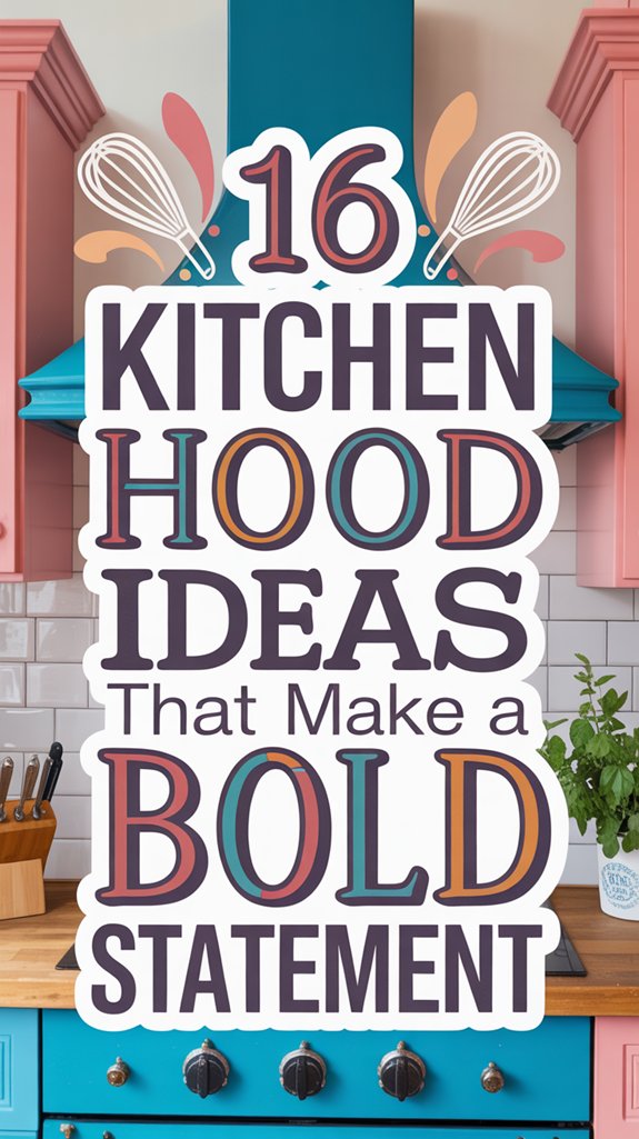 bold kitchen hood designs