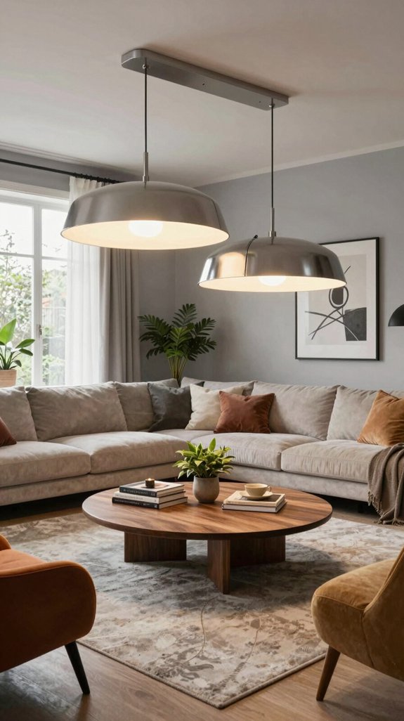 bold oversized lighting fixtures