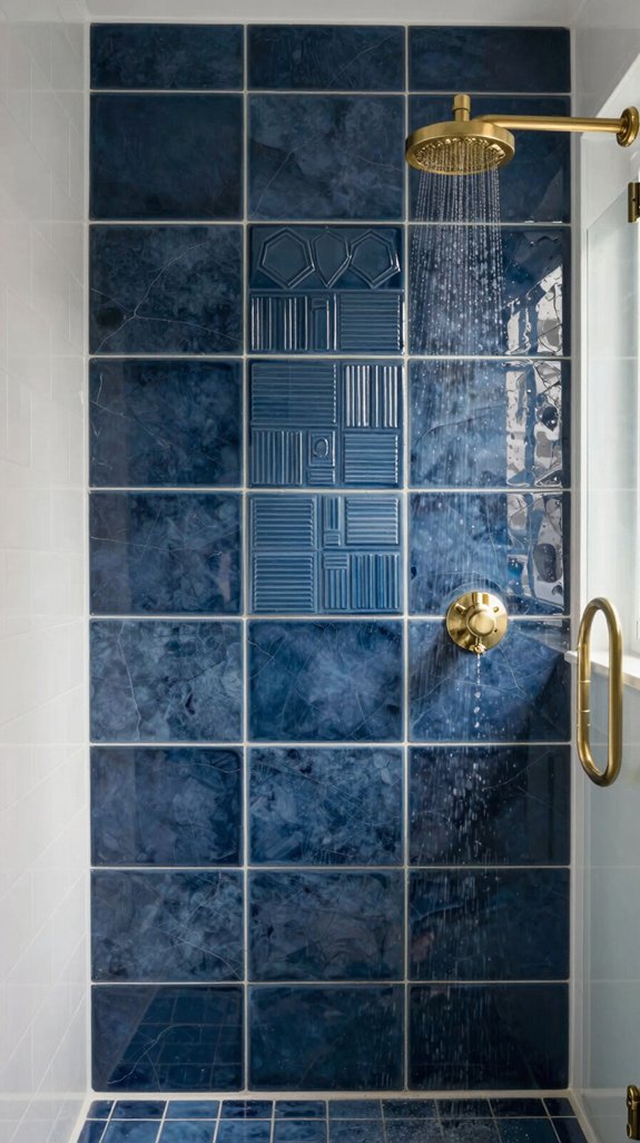 bold statement tiles accentuate