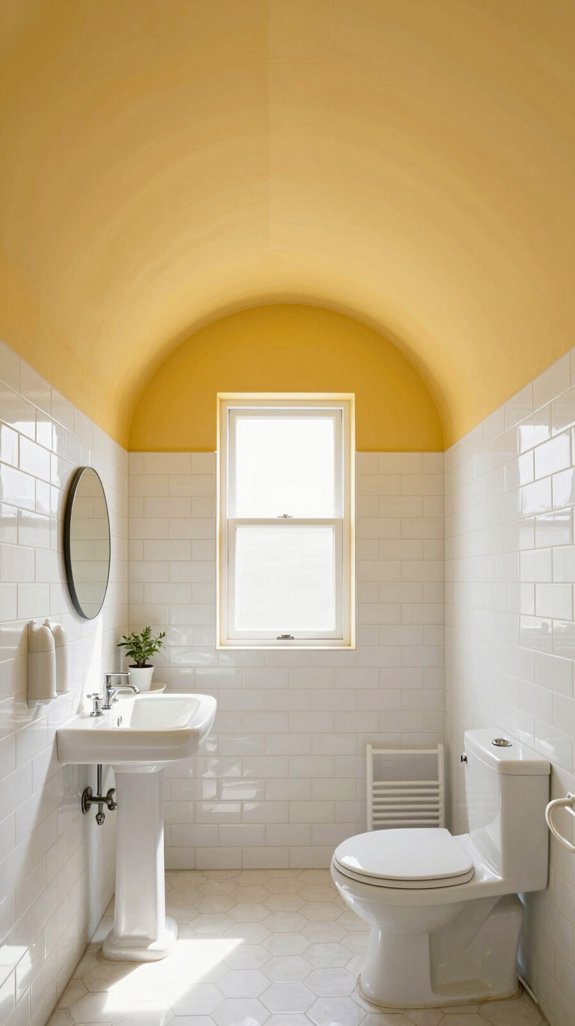 bright airy bathroom design