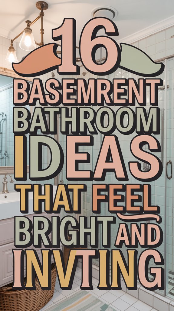16 Basement Bathroom Ideas That Feel Bright and Inviting 1 bright and inviting basements