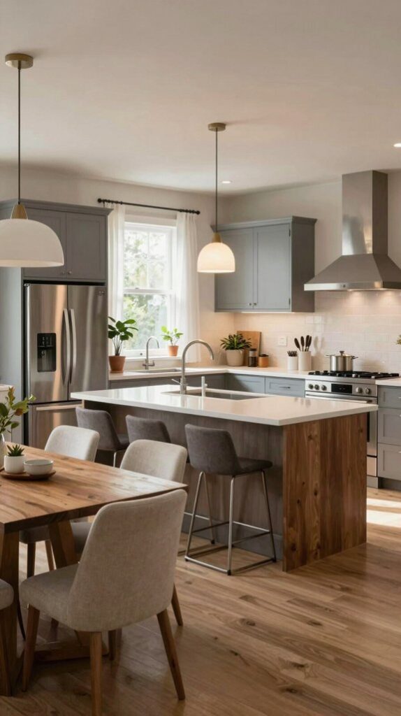 20 Kitchen and Dining Room Ideas for Open Concept Living - Home Stylistica