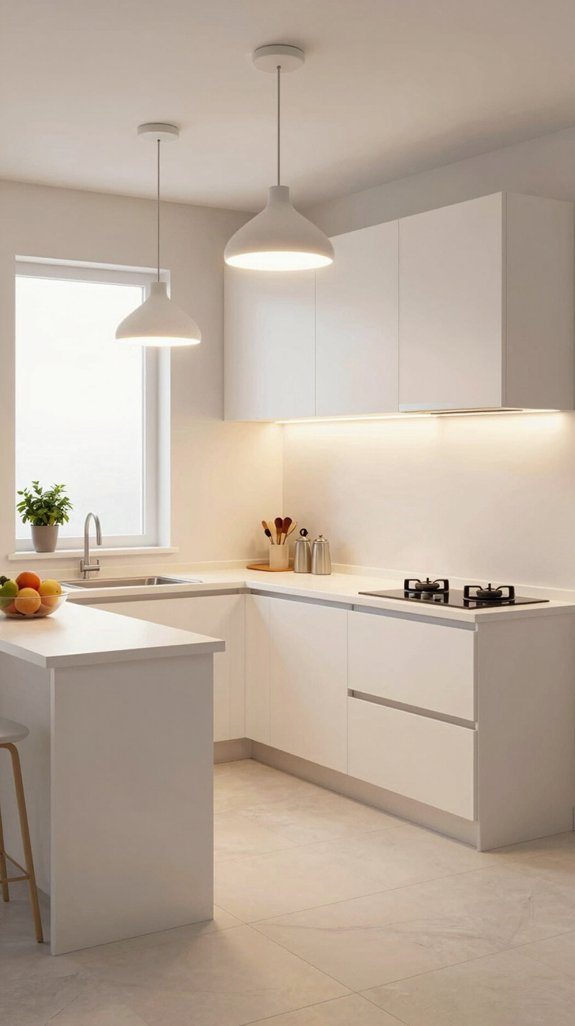 brighten kitchen with led