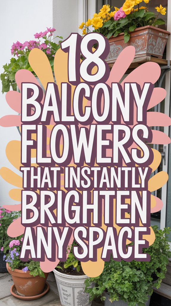 18 Balcony Flowers That Instantly Brighten Any Space 1 brighten spaces with flowers