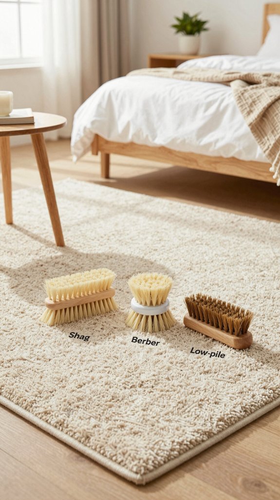 Clean Your Bedroom Carpet Without a Machine – Here’s How 6 brush selection for carpets