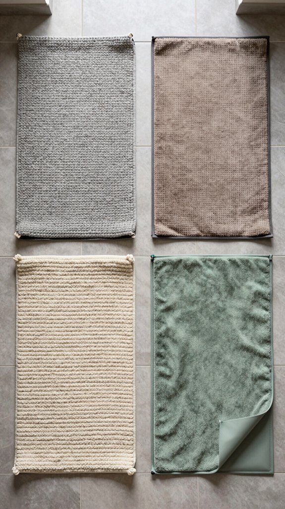 17 Bathroom Rug Ideas That Add Texture and Warmth 17 budget friendly waterproof rugs