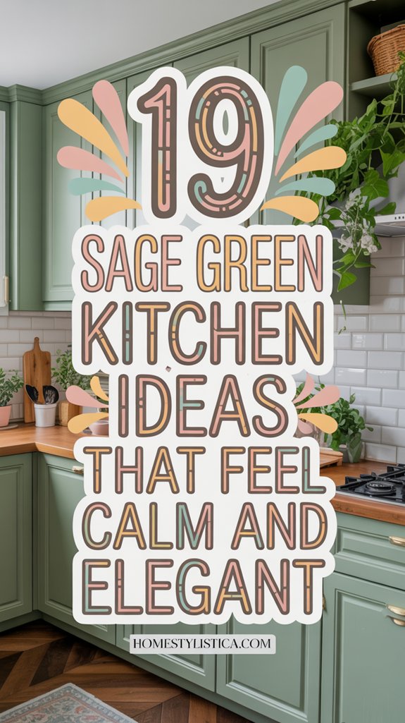 19 Sage Green Kitchen Ideas That Feel Calm and Elegant 1 calm and elegant kitchens