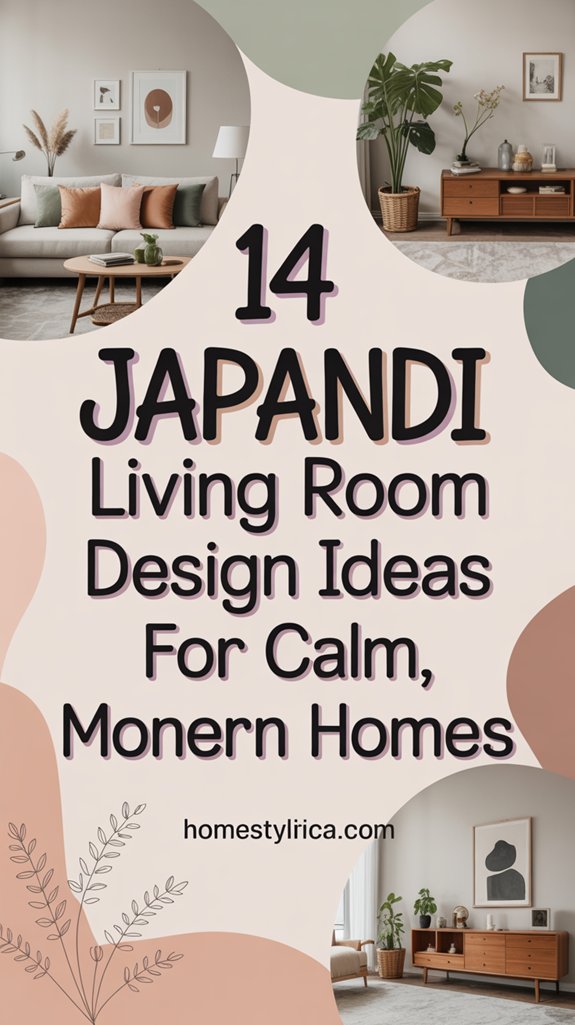 calm modern japandi interiors