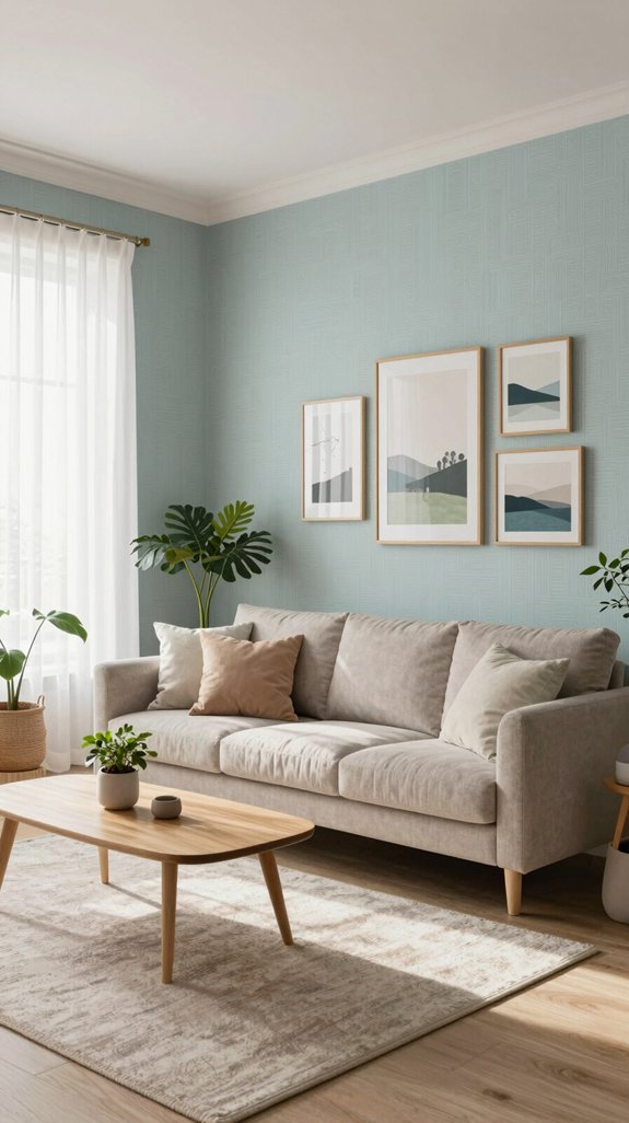 calming color choices retreat