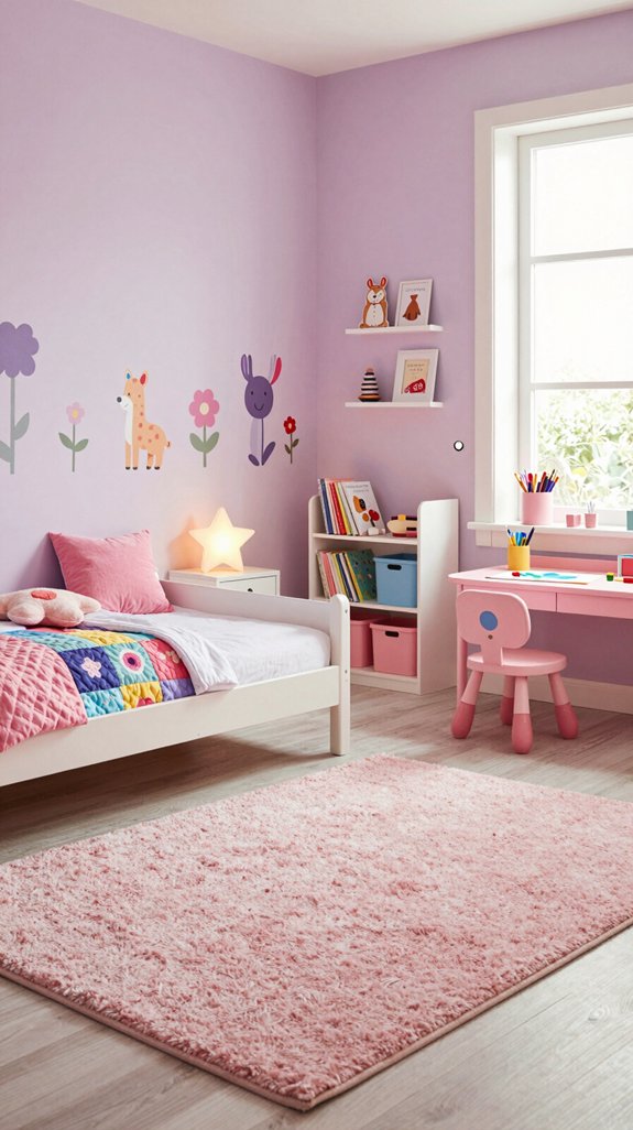 calming flexible toddler decor