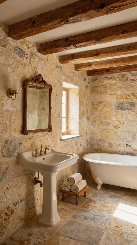 16 Cottage Bathroom Ideas Full of Charm and Warmth 4 celebrate cottage architecture beauty