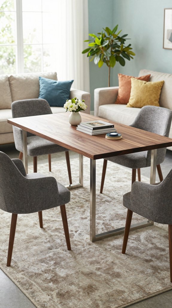 center table as focal point