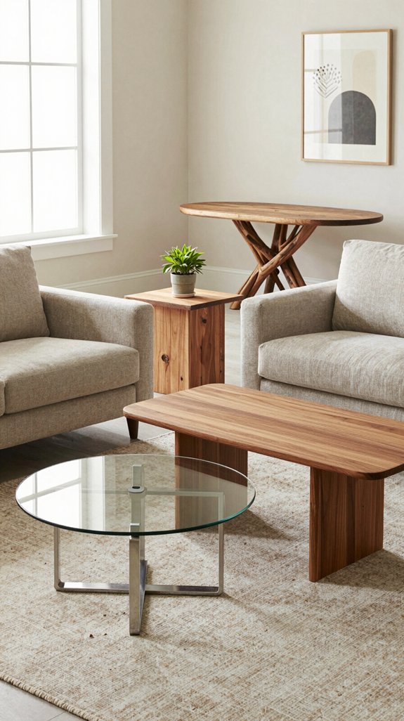 center table shape options