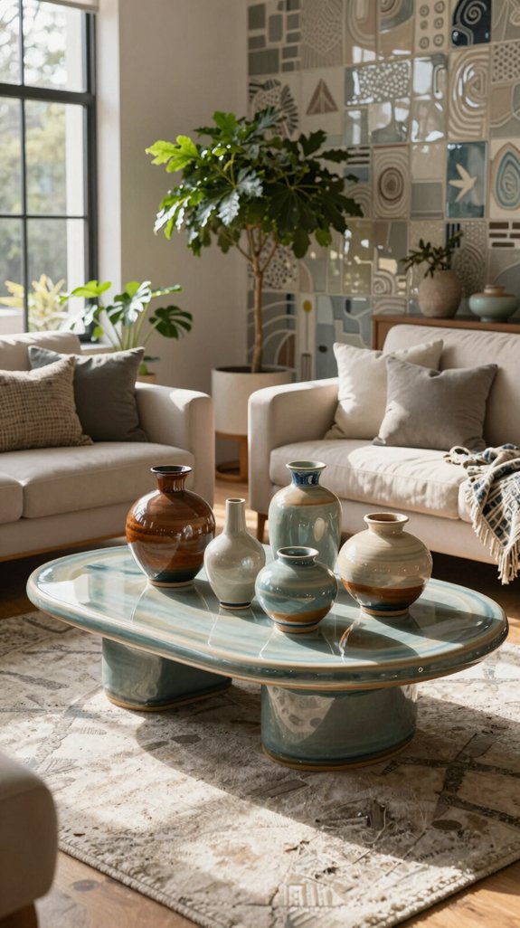 ceramic surfaces enhance living spaces