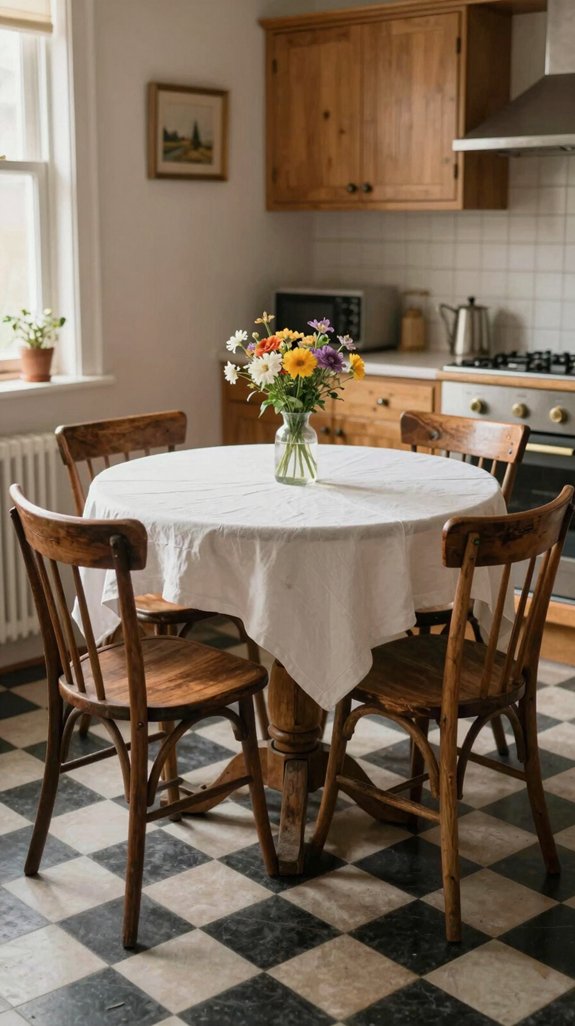 18 Small Kitchen Table Ideas for Compact Dining 10 charming vintage kitchen tables