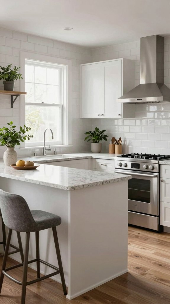 21 Small Kitchen Ideas on a Budget That Look Expensive 7 chic budget friendly subway tiles