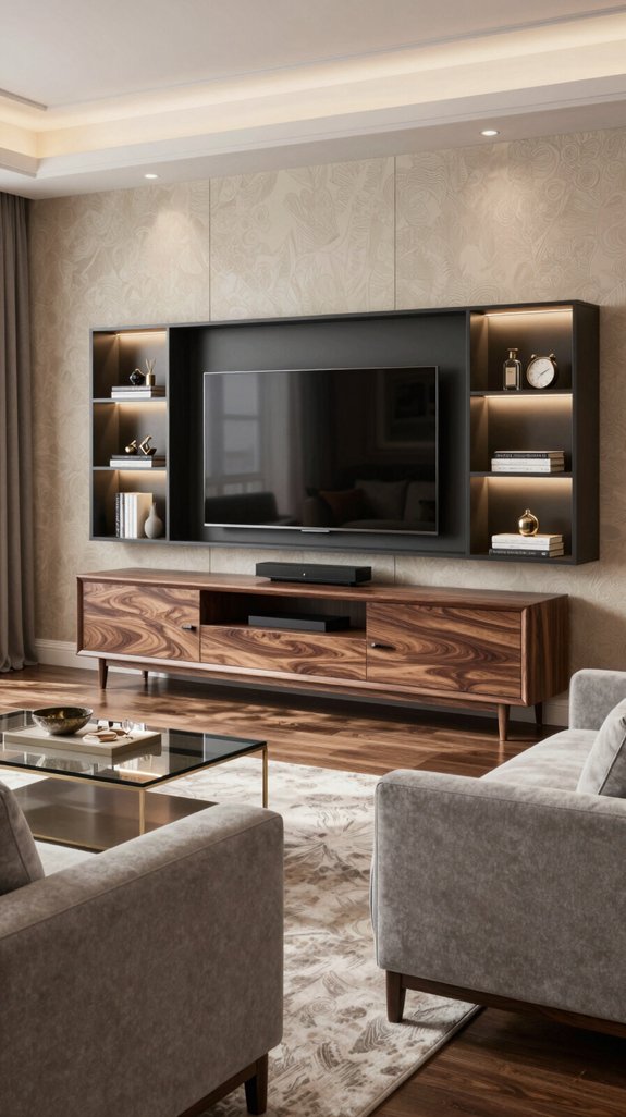 choose functional stylish tv unit