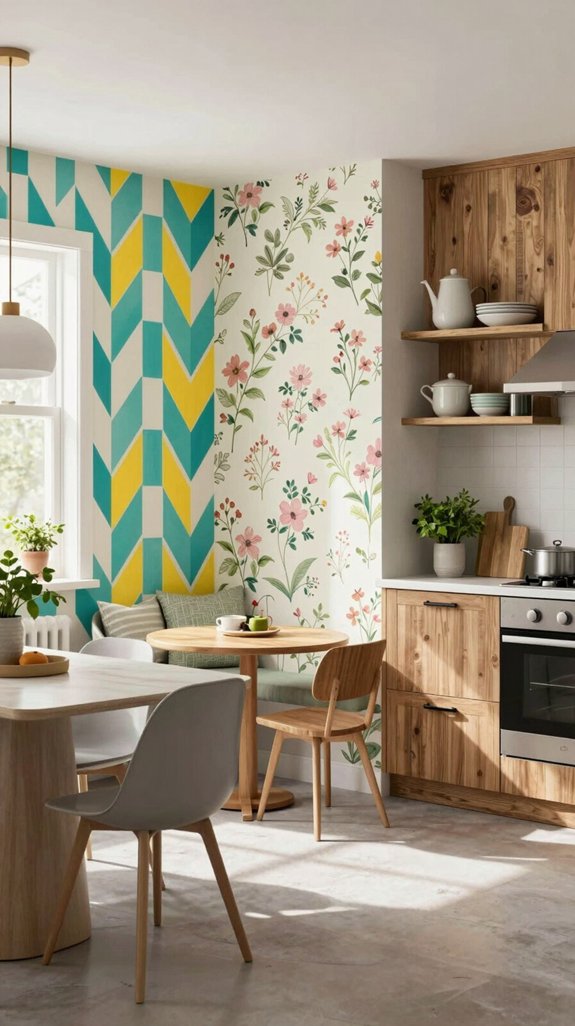 choose kitchen wallpaper wisely