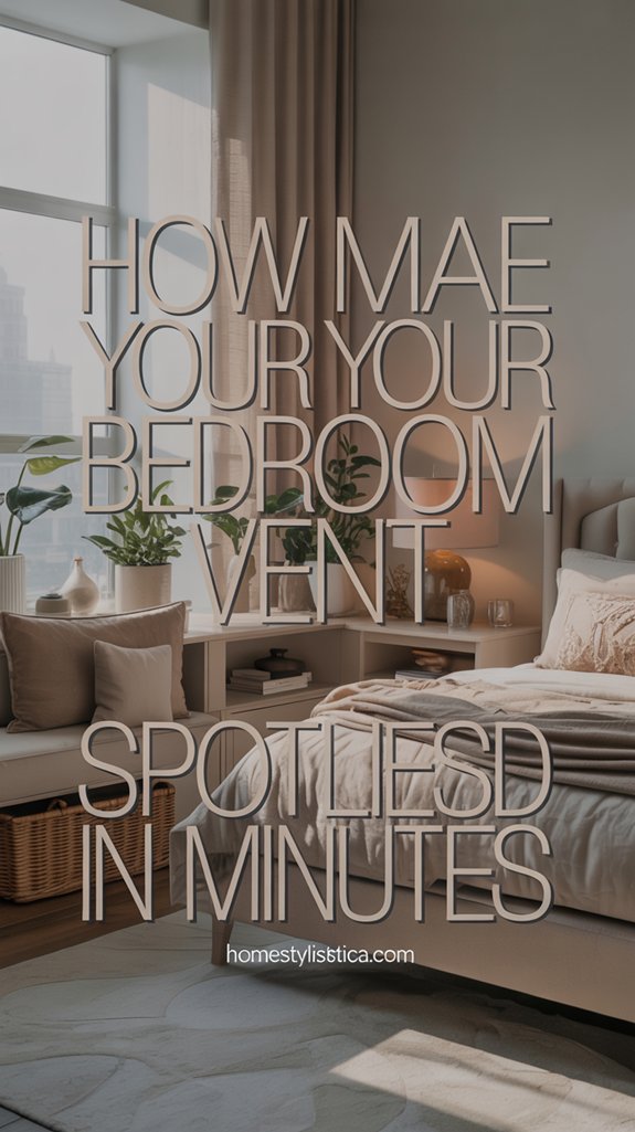clean bedroom vent quickly