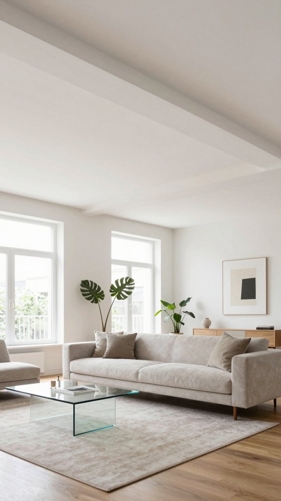 clean minimalist ceiling designs
