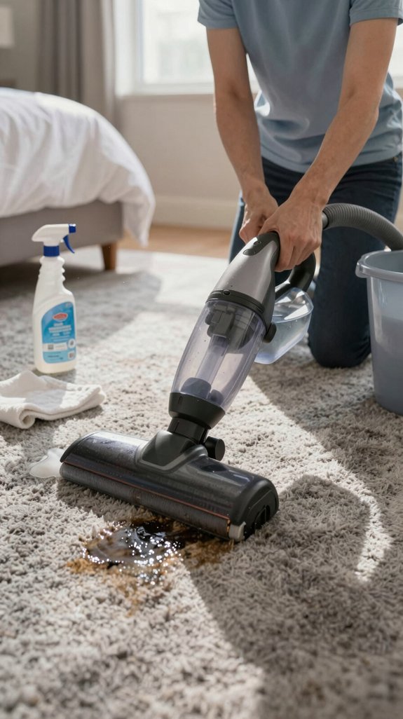 clean your bedroom rug