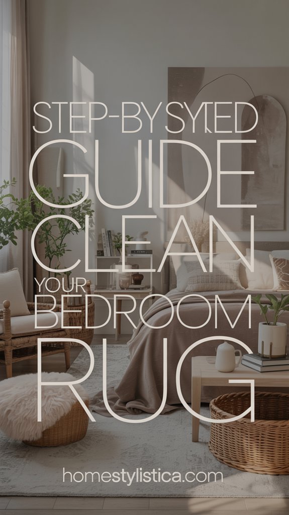 Step-by-Step Guide to Clean Your Bedroom Rug 1 cleaning bedroom rug effectively