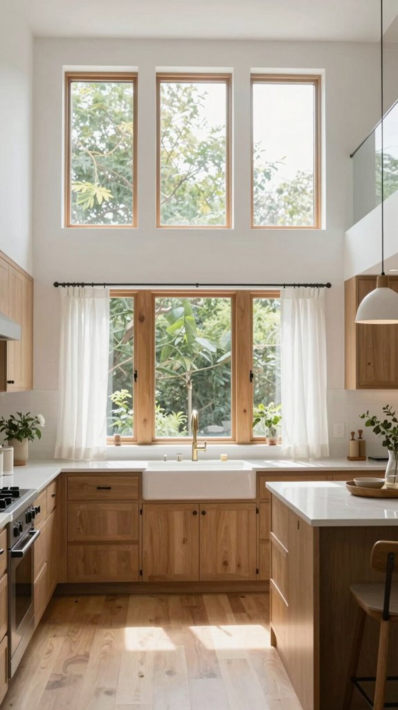clerestory windows enhance ambiance