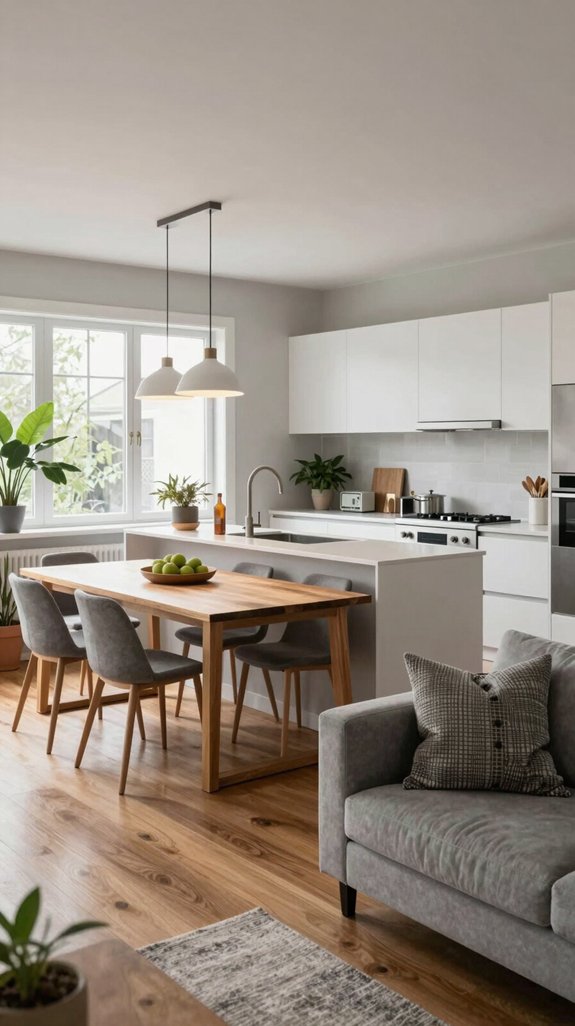clever kitchen zoning techniques