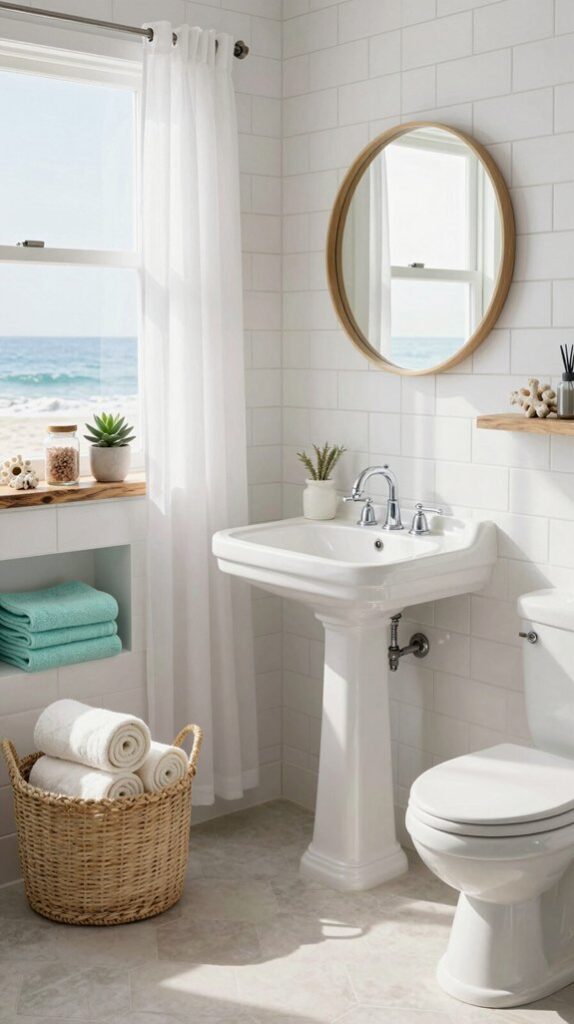 coastal bathroom design inspiration