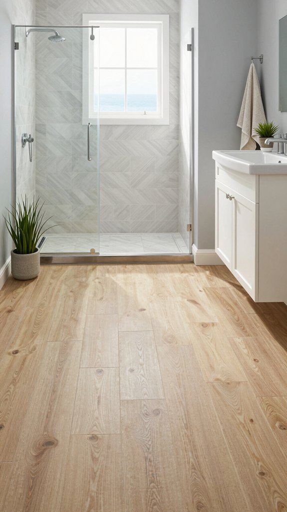 coastal bathroom flooring options