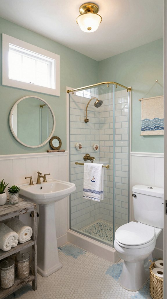 21 Fun Bathroom Ideas That Add Playful Personality 21 coastal retreat bathroom design