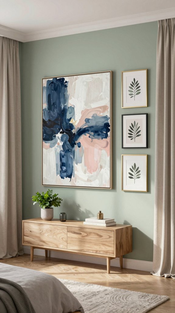 cohesive warm color palette